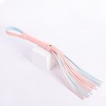 a skyblue pink bdsm whips