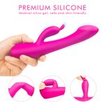 thrusting rabbit vibrator premium siliccone features
