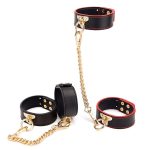 Exciting bondage set with leather - 8 pieces - Image 3