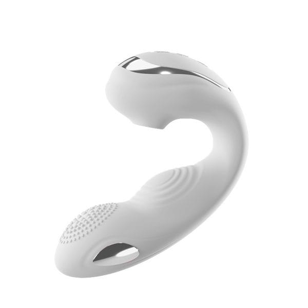 a white color rabbit vibrating toy​