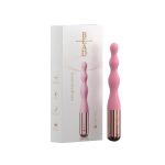 a pink anal beads with box