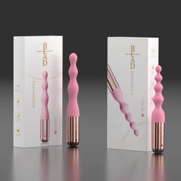 2 vibrating beads with box