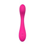 A rose color g-spot vibrator