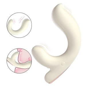 a cornsilk small rabbit vibrator featured
