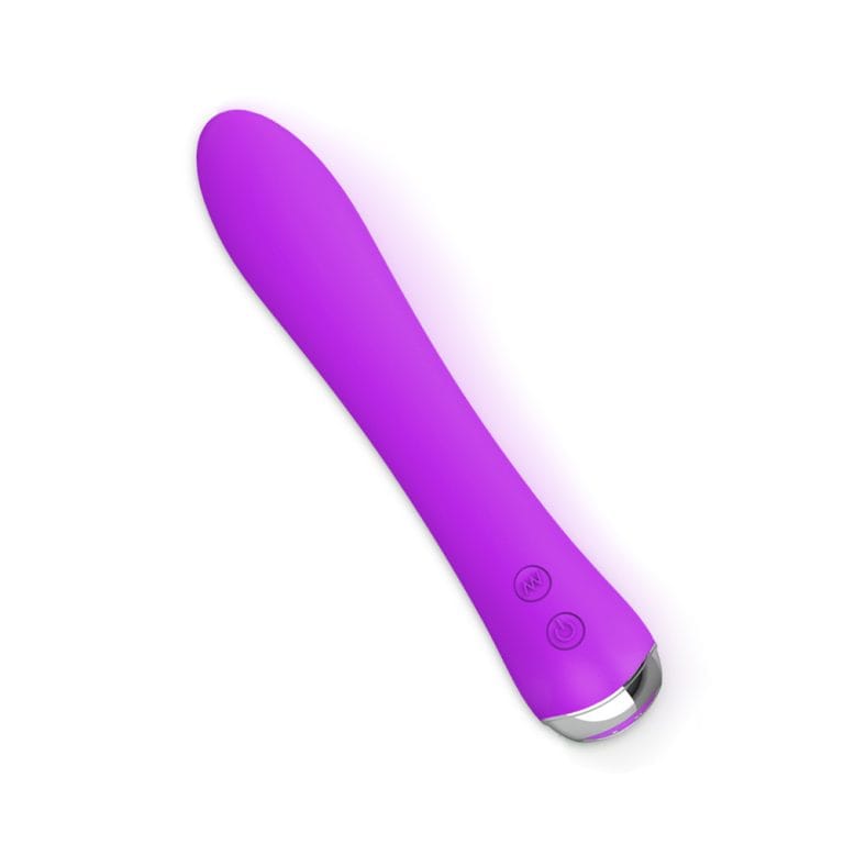 a purple color mini vibrator