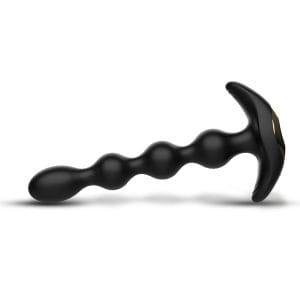 Black anal beads