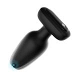 Black anal plug​ vibrator