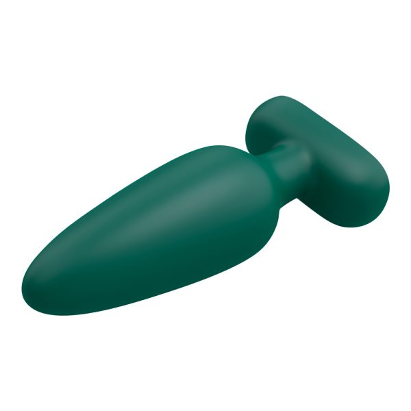 Green vibrating anal dildo