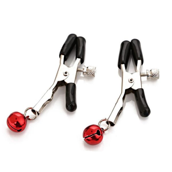 double nipple clamps with red bell