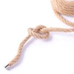 a hemp bondage rope tie a knot
