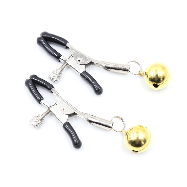 double nipple clamps with yellow bell