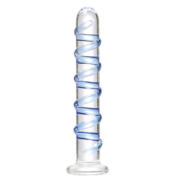 a glass anal dildo