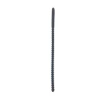 1 pieces black silicone urethral dilator