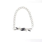 a black nipple and clip clamps