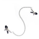 a black nipple and clip clamps