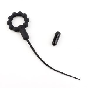 a silicone urethral dilator with vibrating bullet