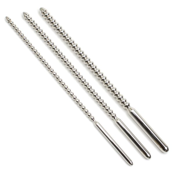 Metal urethral stimulation dilator - 3 sets