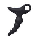 a black vibrating anal beads