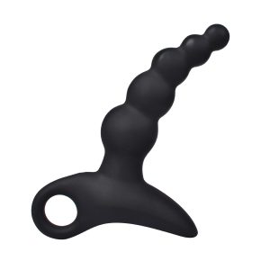 a black vibrating anal bead
