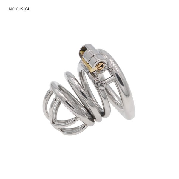 Stainless steel penis cage