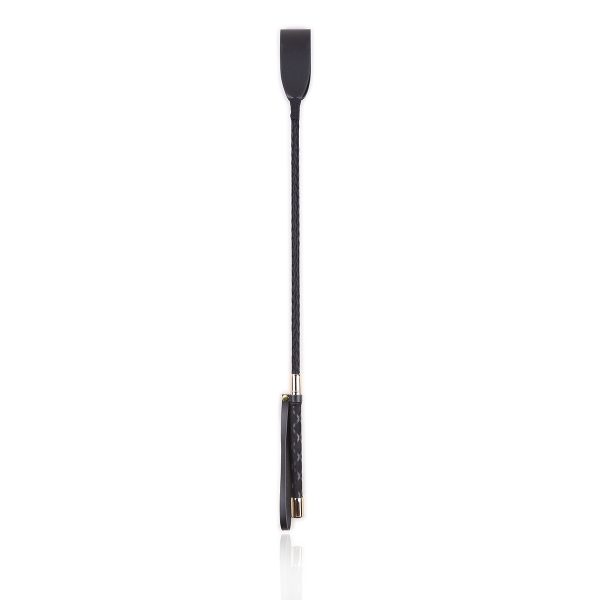 a black bdsm riding crop