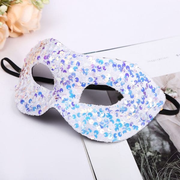 a white bdsm mask